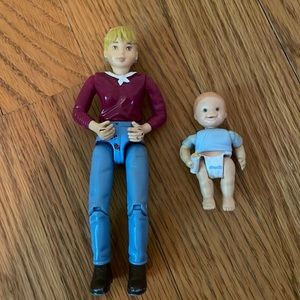 Vintage Fisher-Price Loving Family Figures
